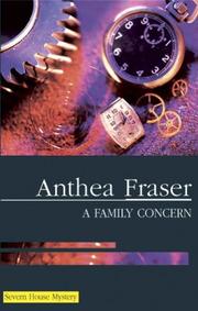 Cover of: Family Concern (Rona Parish Mysteries) by Anthea Fraser