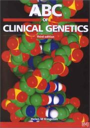 Cover of: ABC of Clinical Genetics (ABC) by Helen M. Kingston