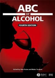 Cover of: ABC of Alcohol (ABC)