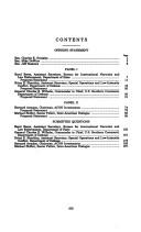 Cover of: Colombia: counter-insurgency vs. counter-narcotics : hearing before the Senate Caucus on International Narcotics Control, One Hundred Sixth Congress, first session, September 21, 1999.