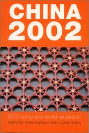 Cover of: China 2002: WTO entry and world recession