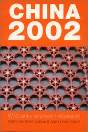 Cover of: China 2002 by Ross Garnaut, Ligang Song