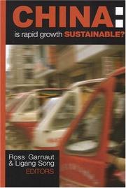 Cover of: China: is rapid growth sustainable?