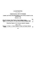 Cover of: Worldwide threats: hearings before the Committee on Armed Services, United States Senate, One Hundred Sixth Congress, first session, February 2 and April 22, 1999.