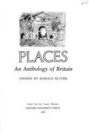 Cover of: Places | Ronald Blythe
