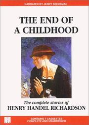 Cover of: The End of a Childhood