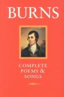 Cover of: Poems and songs by Robert Burns