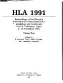 Cover of: HLA 1991 by International Histocompatibility Workshop and Conference (11th 1991 Yokohama-shi, Japan)