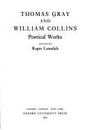 Cover of: Poetical Works by Thomas Gray