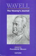 Cover of: Wavell, the viceroy's journal