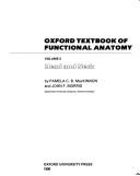 Cover of: Oxford Textbook of Functional Anatomy: Volume 3 by Pamela C. B. MacKinnon, Pamela MacKinnon, John Morris, John F. Morris, Pamela MacKinnon, John Morris