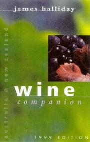 Cover of: Wine Companion, 1999 | James Halliday