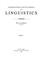 Cover of: International encyclopedia of linguistics