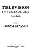 Cover of: Television by edited by Horace Newcomb.