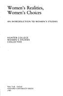 Cover of: Women'srealities, women's choices by Hunter College Women's Studies Collective.