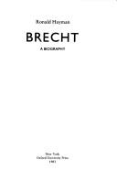 Cover of: Brecht: a biography