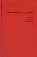 Cover of: English Vocabulary Elements by Keith M. Denning, Brett Kessler, William R. Leben