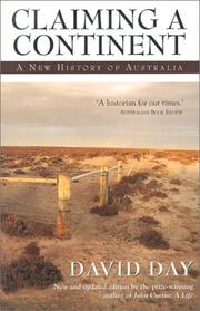 Cover of: Claiming a Continent: A New History of Australia