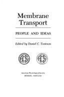 Cover of: Membrane transport: people and ideas