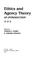 Cover of: Ethics and agency theory