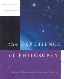 Cover of: The Experience of Philosophy by 