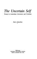 Cover of: The Uncertain Self by Harry Heseltine