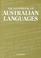 Cover of: The Handbook of Australian Languages: Volume 4
