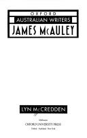 Cover of: James McAuley by Lyn McCredden