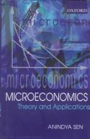 Cover of: Microeconomics by Anindya Sen, Anindya Sen