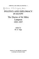 Cover of: Politics and Diplomacy in Egypt by M. E. Yapp