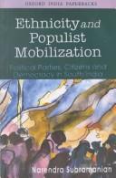 Cover of: Ethnicity and Populist Mobilization by Narendra Subramanian