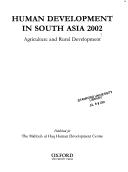 Cover of: Human Development in South Asia 2002 by Mahbub ul Haq, Mahbub ul Haq