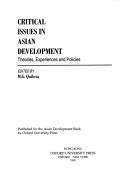 Critical Issues in Asian Development by M. G. Quibria