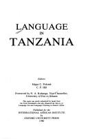 Cover of: Language in Tanzania (Ford Foundation Language Surveys) by 