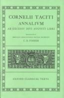 Cover of: Annalivm ab excessv divi Avgvsti libri by P. Cornelius Tacitus
