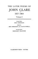 Cover of: The Later Poems, 1837-1864: Volumes I and II (Oxford English Texts)