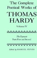 Cover of: The complete poetical works of Thomas Hardy by Thomas Hardy