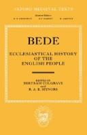 Cover of: The Ecclesiastical History of the English People (Oxford Medieval Texts) by Saint Bede the Venerable