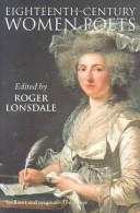 Cover of: Eighteenth-Century Women Poets by Roger Lonsdale