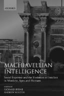 Cover of: Machiavellian intelligence by edited by Richard W. Byrne and Andrew Whiten.