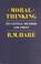 Cover of: Moral thinking