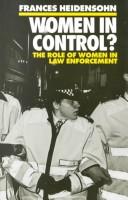 Cover of: Women in Control?: The Role of Women in Law Enforcement