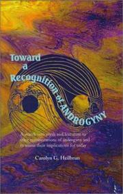 Cover of: Toward a Recognition of Androgyny by Carolyn G. Heilbrun