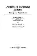 Cover of: Distributed parameter systems: theory and applications