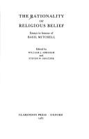 The Rationality of religious belief by Basil Mitchell, William J. Abraham
