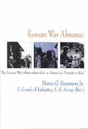 Cover of: Korean War Almanac by Harry G. Summers, Harry G. Summers