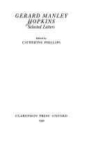 Cover of: Gerard Manley Hopkins by Gerard Manley Hopkins