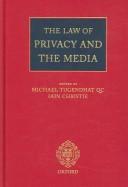 Cover of: The Law of Privacy and the Media: Main Work (Hardcover) and Second Cumulative Supplement