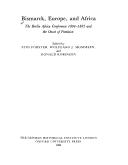 Bismarck, Europe, and Africa by Stig Förster, Wolfgang J. Mommsen, Robinson, Ronald Edward