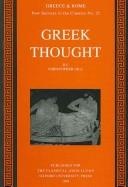 Cover of: Greek thought by Christopher Gill